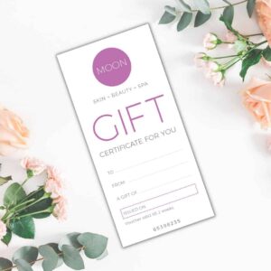 Elegant Gift Vouchers Design