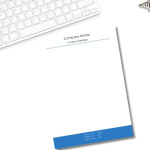 Minimal Branding Letterheads Design