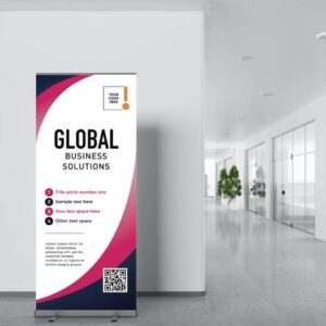 Brand Awareness Advert Roll Up Banners