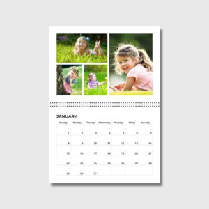 Photo Grid Calenders Design