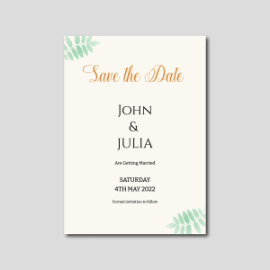 Big Day Save the Date