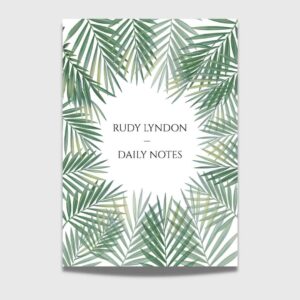 Nature Look Daily Notebooks Design