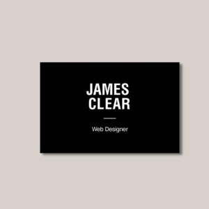 Minimal Business Cards Design