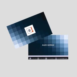 Gradient Business Cards Design