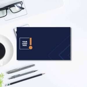 Premium Blue Business Cards Design