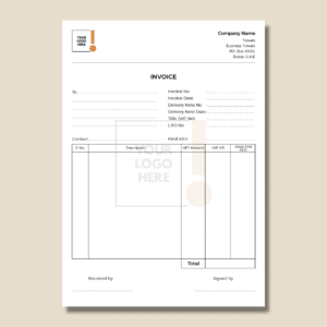 Custom Invoice Book NCR Books Design