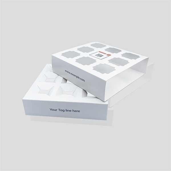 Chocolate Box (Tray with Sleeves) – Square - Image 3