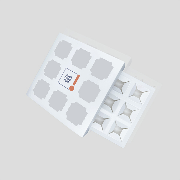 Chocolate Box (Tray with Sleeves) – Square - Image 2