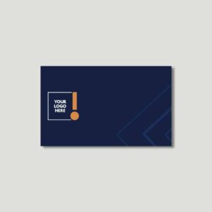 Premium Blue Business Cards Design