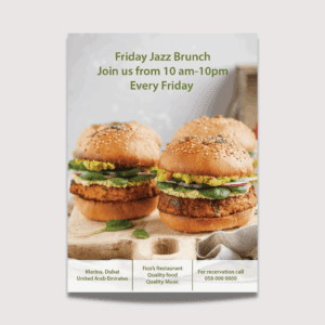 Restaurant Tent Cards Design