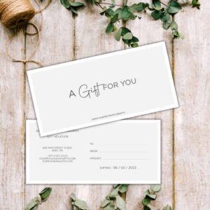 Gift Card Vouchers Design