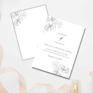 Floral Invites Design