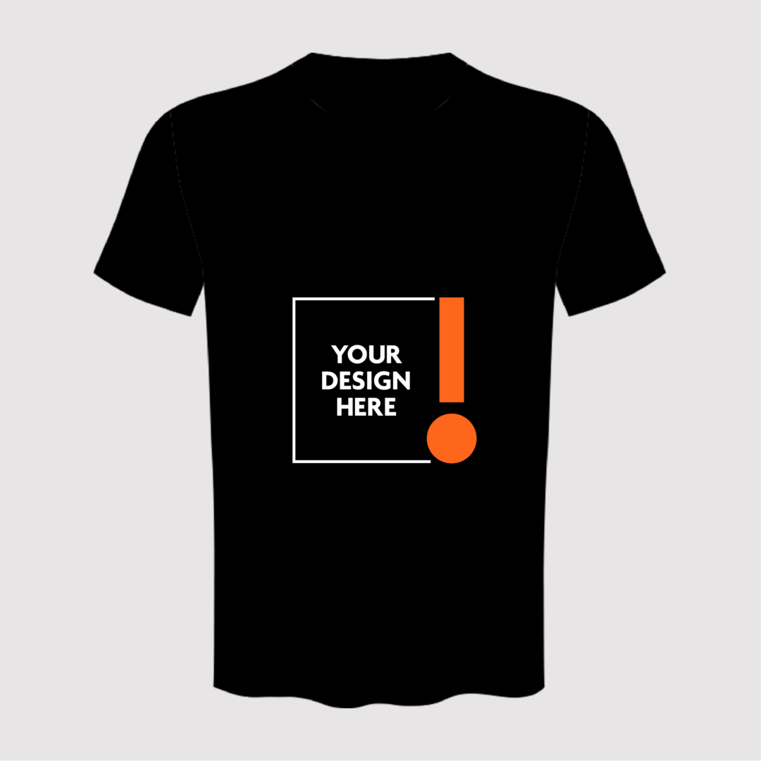 Round Neck T-shirt (Front and Back design Option) - Image 2