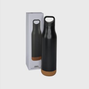 Insulated Bottle with Cork Base