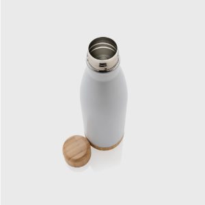 Double Wall Bottle with Wooden Finish