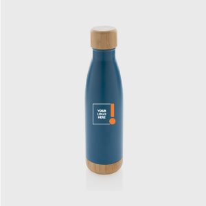 Double Wall Bottle with Wooden Finish