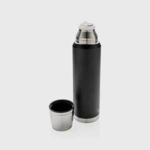 Copper Vacuum Flask - 1L - Black