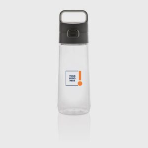 Leak Proof Lockable Bottle-Transparent