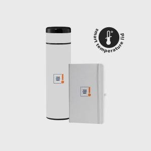 Vacuum Flask and Notebook Set