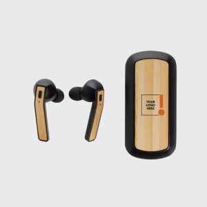 Bamboo Based Earbuds Black