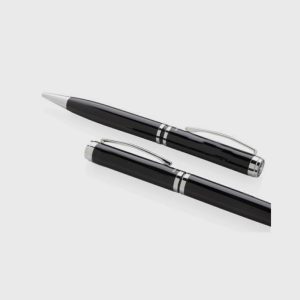 Executive Pen Set - Black/Silver