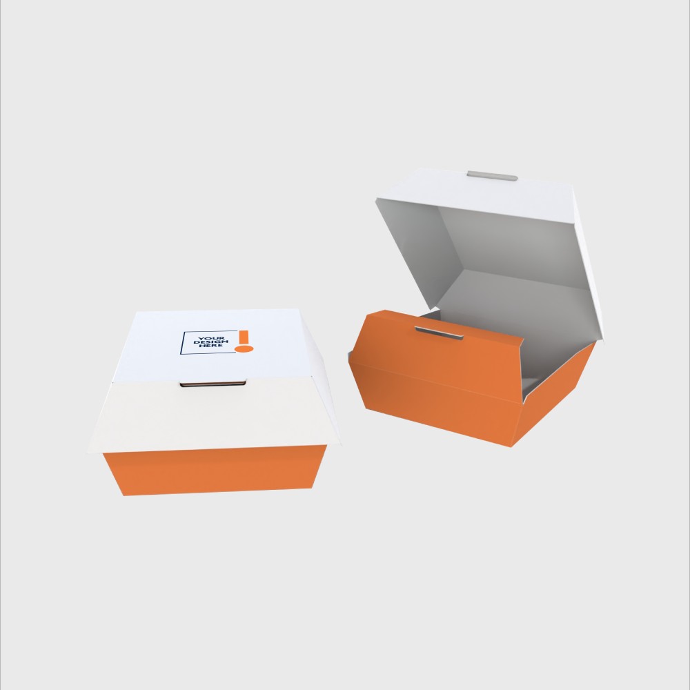 Burger Box White - Image 3