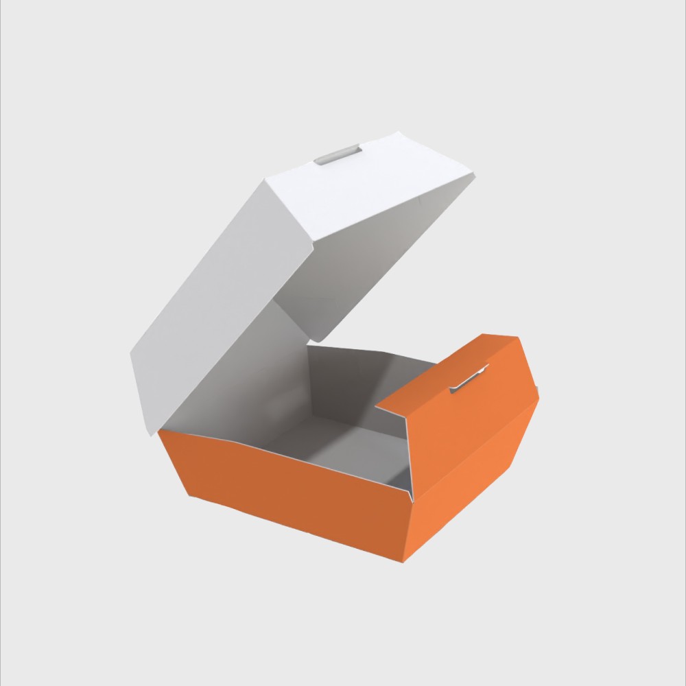 Burger Box White - Image 2